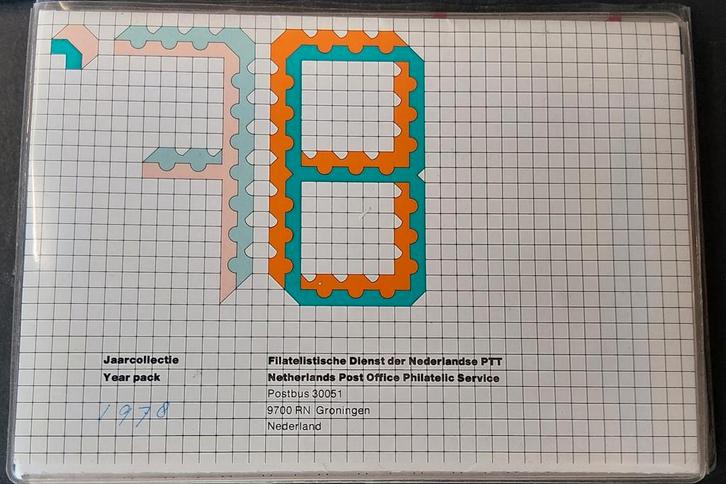 29 postzegel Jaarcollecties 1978 - 2000, Postzegels en Munten, Postzegels | Nederland, Postfris, Na 1940, Verzenden