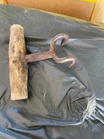 Antieke Baal Zak Haak Jute Hooi Vintage Hout Metaal, Antiek en Kunst, Antiek | Gereedschap en Instrumenten, Ophalen of Verzenden
