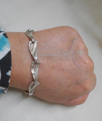 Zilveren Sueno modernist armband nr.416 beschikbaar voor biedingen