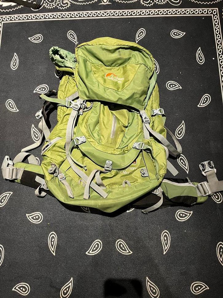 Low Alpine Rugzak - Tas, Sport en Fitness, Bergsport en Wandelen, Zo goed als nieuw, Rugzak, Ophalen