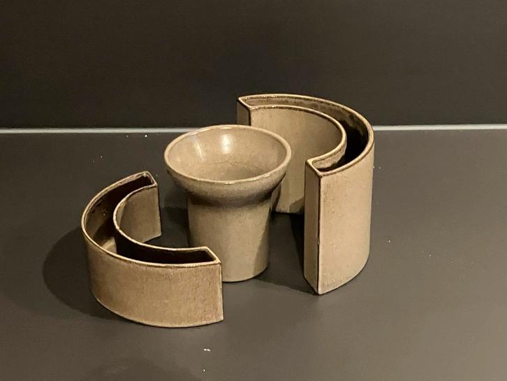 Cor Unum Zweitse Landsheer Vaasjes Set, Antiek en Kunst, Antiek | Keramiek en Aardewerk, Ophalen of Verzenden