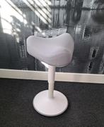 Kruk - Grijs/Wit  - Verstelbaar - Bureaukruk - Wiebelkruk, Ophalen, Zo goed als nieuw, Grijs, Bureaukruk