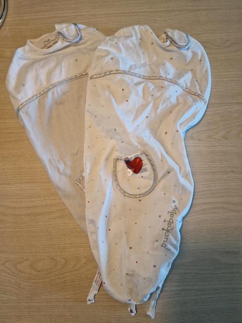 Puckababy piep 2x, Kinderen en Baby's, Dekens, Slaapzakjes en Inbakerproducten, Gebruikt, Bakerzak of Bakerdoek, Minder dan 70 cm