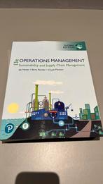 Operations Management - Sustainability and Supply Chain Man., Ophalen of Verzenden, Zo goed als nieuw