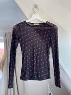 Mesh top zwart met hartjes maat xs loavies, Ophalen of Verzenden, Zo goed als nieuw, Maat 34 (XS) of kleiner, Zwart