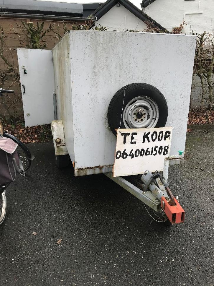 aanhanger gesloten, Auto diversen, Aanhangers en Bagagewagens, Gebruikt, Ophalen
