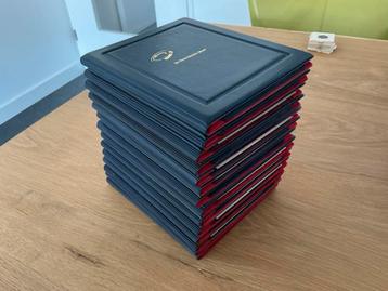 12 proofsets 1984-1996 met penningen beschikbaar voor biedingen