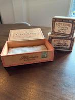 Lege sigaren doosjes + lucifersdoosjes, Antiek en Kunst, Ophalen of Verzenden
