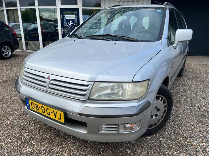 Mitsubishi Space Wagon 2.4 GDI GLXi 7p. (bj 1999), Auto's, Oldtimers, Te koop, Airbags, Airconditioning, Alarm, Centrale vergrendeling