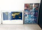 posters van het Amerikaanse ruimtevaartmuseum., Ophalen of Verzenden, Zo goed als nieuw, Schilderij, Minder dan 50 cm