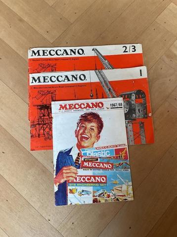 Meccano boekjes beschikbaar voor biedingen