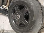 4 aluminium velgen en banden Mercedes sprinter, Ophalen, Bestelwagen, Velg(en), 16 inch