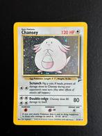 Chansey base set 2, vintage pokemon kaart, Ophalen of Verzenden, Zo goed als nieuw, Meerdere kaarten