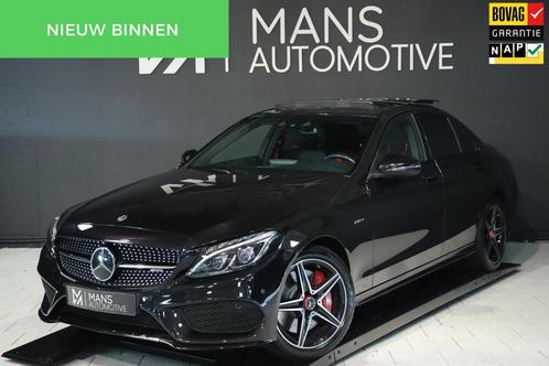 Mercedes-Benz C-klasse 450 AMG 4MATIC / PANO / BURMESTER / 2, Auto's, Mercedes-Benz, Bedrijf, Te koop, C-Klasse, 4x4, ABS, Achteruitrijcamera