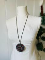 Te gekke Boho mandala festival ketting, Ophalen of Verzenden, Nieuw, Overige kleuren, Overige materialen
