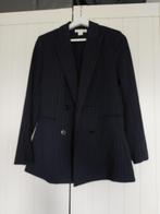 Navy pinstripe H&M blazer, Maat 38/40 (M), H&M, Zo goed als nieuw, Verzenden