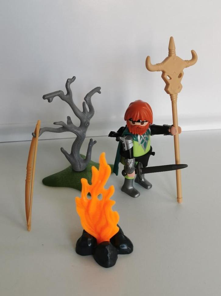 Playmobil Keltische krijger bij kampvuur, 5293, Kinderen en Baby's, Speelgoed | Playmobil, Zo goed als nieuw, Complete set, Ophalen of Verzenden