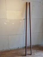 2x Houten Trapleuning Recht - 185cm, Ophalen, 25 tot 50 mm, Nieuw, Balk