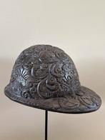 Oude houten, tropenhelm, Java Indonesie Nederlands Indië, Antiek en Kunst, Ophalen of Verzenden