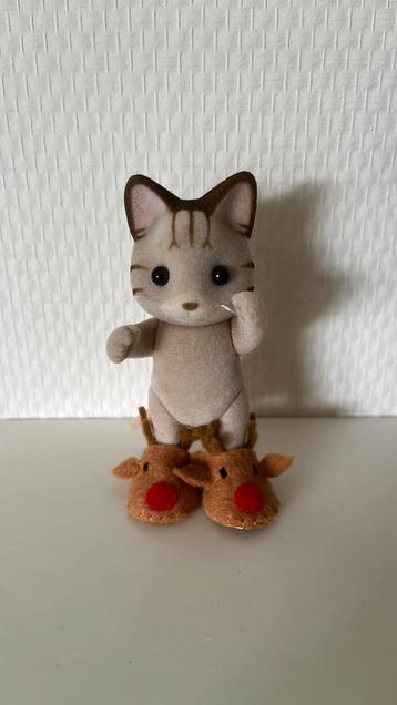 Handgemaakte slofjes / pantoffeltjes voor Sylvanian Families beschikbaar voor biedingen