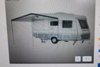 Caravan Luifel maat 4.20-4.50 Gecoat Dak en 3 staanders, Caravans en Kamperen, Voortenten en Luifels, Ophalen of Verzenden, Gebruikt