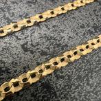 14 karaat gouden ketting collier massief nieuw cuban, Ophalen of Verzenden, Zo goed als nieuw, Goud