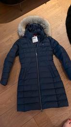 Tommy hilfiger jas donkerblauw maar s, Kleding | Dames, Ophalen of Verzenden, Zo goed als nieuw, Blauw