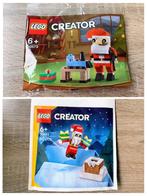 2 Nieuwe LEGO Creator Kerstman Sets nummer 30573 en 30692, Ophalen of Verzenden, Nieuw, Complete set, Lego
