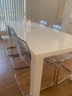 ZO GOED ALS NIEUW!, Huis en Inrichting, Complete eetkamers, Ophalen, Zo goed als nieuw, 4 tot 6 stoelen