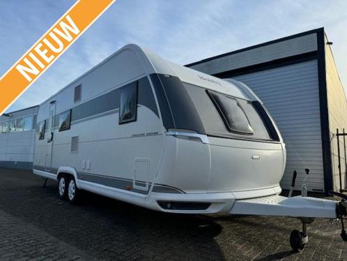 Hobby 650 KMFE Excellent Edition Super voordeel, Caravans en Kamperen, Caravans, Bedrijf, Standaardzit, Hobby, Frans bed, Overige typen