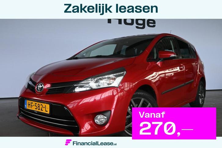 Toyota Verso 1.8 VVT-i Business Automaat Clima Navigatie Cru, Auto's, Toyota, Bedrijf, Lease, Financial lease, Verso, ABS, Achteruitrijcamera
