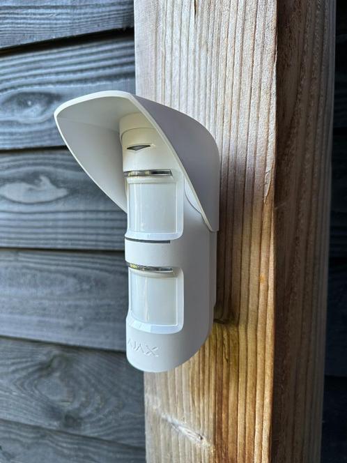 Ajax MotionProtect Outdoor (met regenkap), Doe-het-zelf en Verbouw, Alarmsystemen, Zo goed als nieuw, Detector, Sensor of Melder