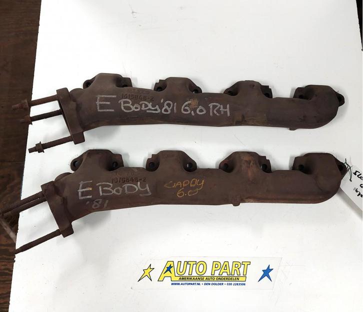 Cadillac Eldorado 368/6.0L uitlaatspruitstuk 1980-1981, Auto-onderdelen, Uitlaatsystemen, Amerikaanse onderdelen, Cadillac, Gebruikt