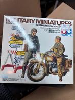 Tamiya 1/35 german motor cycle, Hobby en Vrije tijd, Modelbouw | Auto's en Voertuigen, Ophalen, Tank, 1:32 tot 1:50, Nieuw