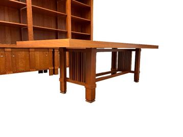 Frank Lloyd Wright Taliesin bureau + bibliotheekkast Cassina - afbeelding 2