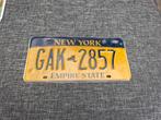 Kentekenplaat New York USA Nummerplaat nummerbord License NY, Ophalen of Verzenden, Gebruikt, Auto's