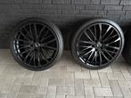 19" Velgen met Dunlop Zomerbanden (5x114.3), Auto-onderdelen, Banden en Velgen, 19 inch, Gebruikt, Banden en Velgen, Ophalen of Verzenden