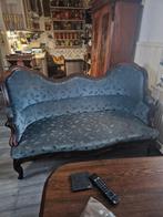 Bank met 2 stoelen biedermeyer, Ophalen of Verzenden, Gebruikt, Vierpersoons of meer