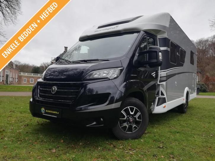 Stoere Sunlight T68 XV met solair, schotel en tv!, Caravans en Kamperen, Campers, Bedrijf, tot en met 4, Half-integraal, Sunlight
