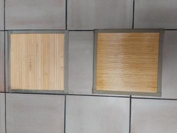 Bamboe placemats verschillende uitvoeringen beschikbaar voor biedingen