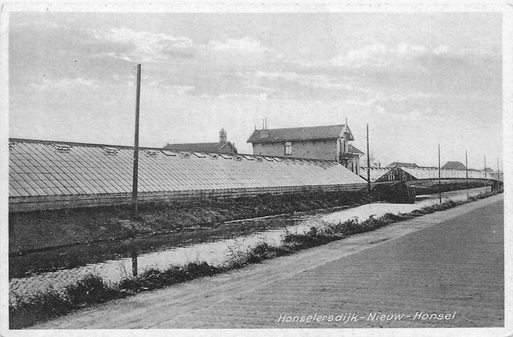 701140015 Honselersdijk Nieuw-Honsel, Verzamelen, Ansichtkaarten | Nederland, Zuid-Holland, Voor 1920, Verzenden