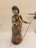 Wayang Golek Pop - Indonesië - Handgemaakt Houten Pop Art De, Antiek en Kunst, Kunst | Niet-Westerse kunst, Ophalen of Verzenden