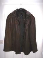 Milestone leren jas heren maat 54, Maat 52/54 (L), Bruin, Milestone, Ophalen of Verzenden