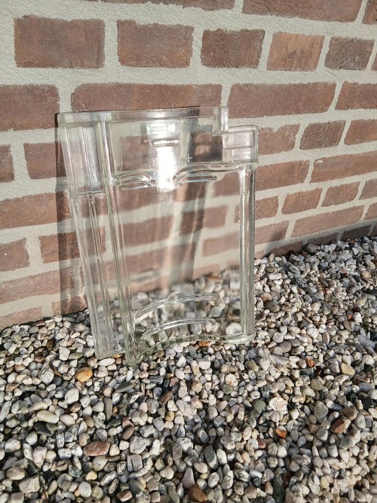 Glazen dakpannen, Doe-het-zelf en Verbouw, Dakpannen en Dakbedekking, Ophalen, Steen of Klei, Minder dan 5 m², Dakpannen