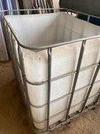 1000 liter ibc vat, Ophalen, Gebruikt, Kunststof, Met kraantje