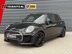 MINI Mini 1.5 Cooper One Apple/Navi/Stoelwarm (bj 2021), Auto's, Mini, Gebruikt, Zwart, 1210 kg, Leder en Stof