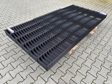 30 meter dubbelstaafmat hekwerk, hoogte 120 centimeter! beschikbaar voor biedingen