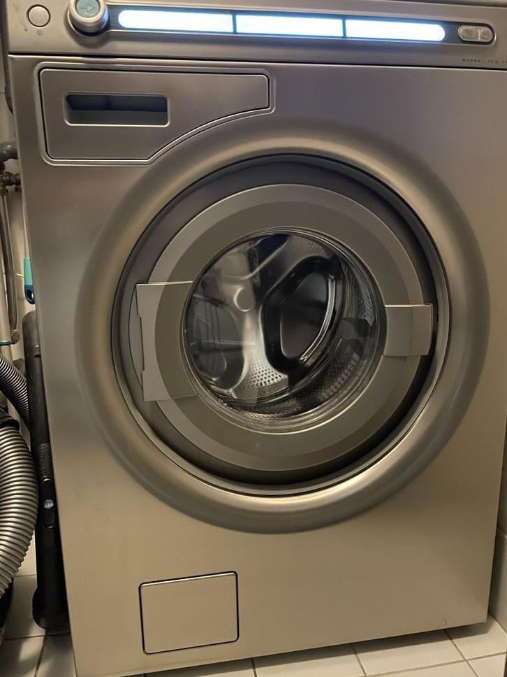 wasmachine Akso, Witgoed en Apparatuur, Wasmachines, Gebruikt, Voorlader, 6 tot 8 kg, 85 tot 90 cm, 1600 toeren of meer, Handwasprogramma