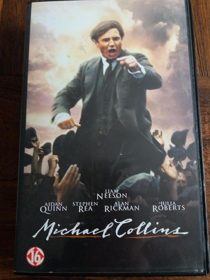 VHS Video Film Michael Collins ( Jola ), Cd's en Dvd's, VHS | Film, Zo goed als nieuw, Drama, Vanaf 16 jaar, Verzenden