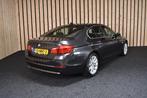BMW 5-serie 523i High Executive 146dkm Schuifdak Leer NL-aut, Euro 5, Achterwielaandrijving, Gebruikt, Zwart